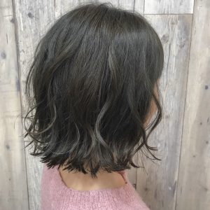 ~暗髪カーキグレージュ~☆星野☆