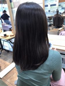 遅い時間にもヘアケアを★(some)