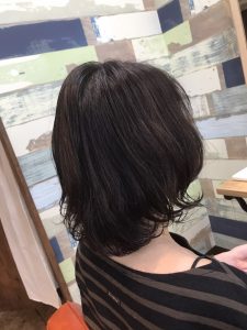 毛先にワンカールで朝を楽に(some)