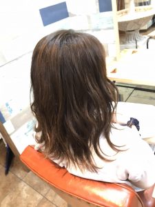 ヘアも気分も晴々と☆(some)