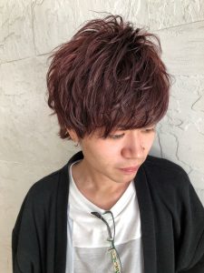 大人気のカシスカラー!