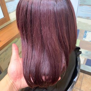 秋冬・ピンクパープル 池袋カラー marche星野