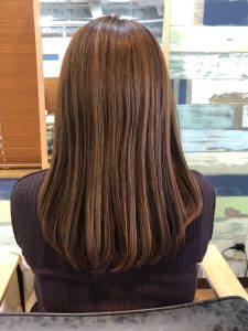 内巻きスタイル
