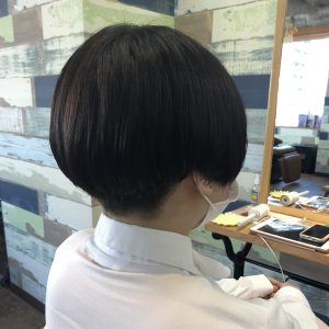 刈り上げショート☆