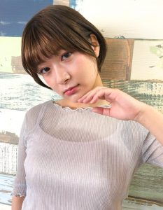 大人可愛いショートボブ♪