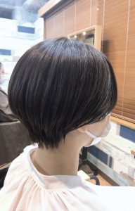 丸みショートヘア☆