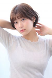 ショートボブ☆イルミナカラー☆