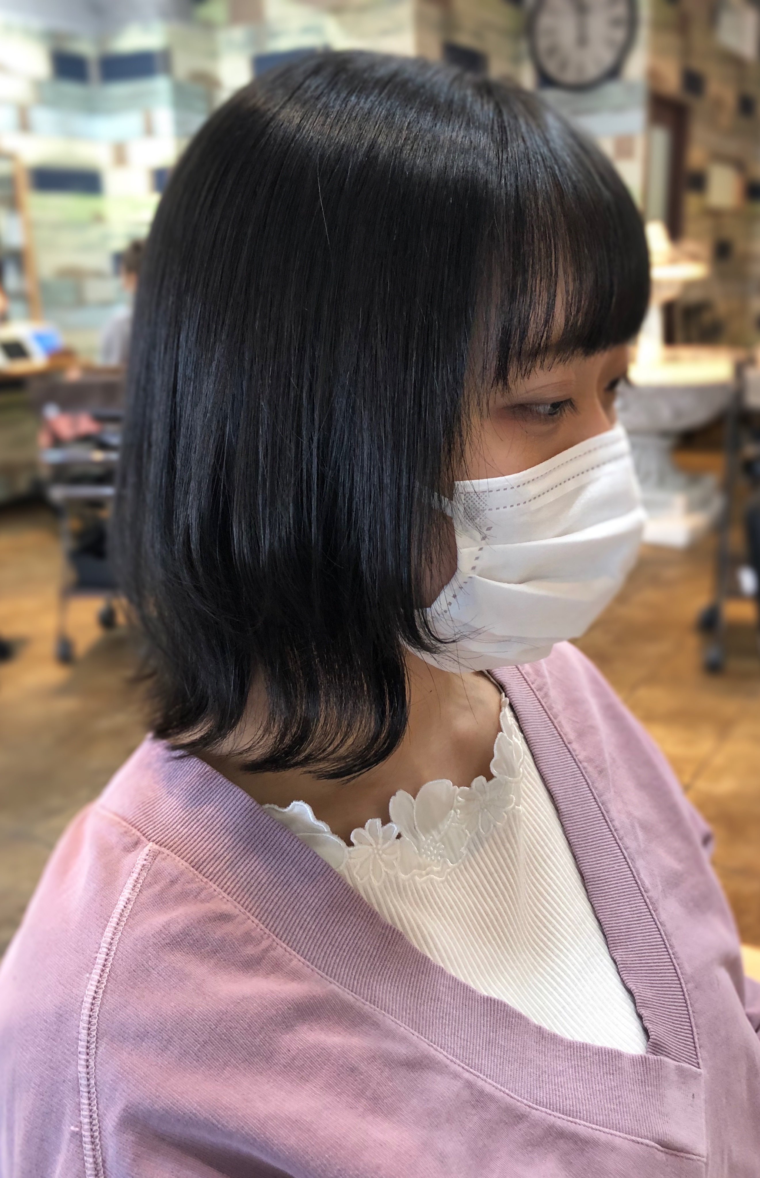 池袋にある美容室 美容院 ヘアサロンならhair Resort Marche Blog Archive 鎖骨ミディアム 後れ毛カット オージュア