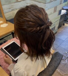 オススメヘアアレンジ