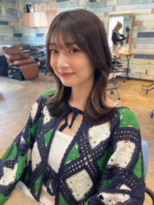 韓国風サイドバングおまかせください(^^)/☆+*