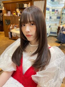 長さはそのままイメチェンにレイヤー☆**