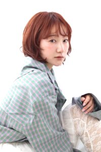 20代30代40代*ダブルカラー×暖色カラー☆