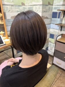 丸みショートスタイル☆