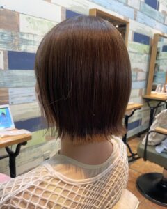 外ハネが可愛い【ぱっつんボブ】☆**
