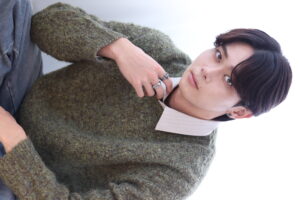 【メンズ】センターパートスタイル☆