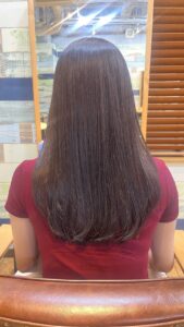 ☆冬は暖色カラーが人気です！☆