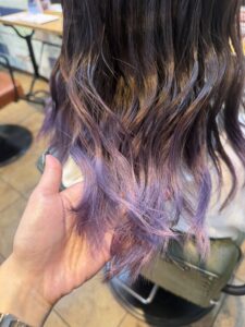 ★エンドカラーでさりげなくイメチェンを!★