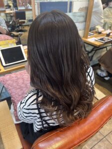 【透明感・ツヤ感】イルミナカラーで作る寒色カラー☆