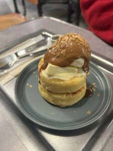 ビスケットパンケーキ☆美味しかったです♪