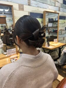 結婚式お呼ばれヘア☆【カチモリヘア】
