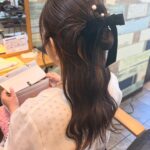 おすすめヘアアレンジ*カチモリハーフアップ☆**